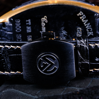 Alligator Leather Strap for Franck Muller Conquistador