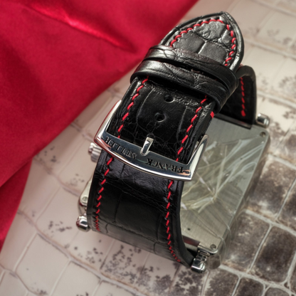 Alligator Leather Strap for Franck Muller Master Square