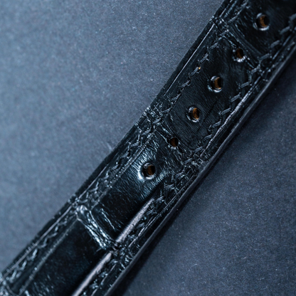 Alligator Leather Strap for Franck Muller Platinum Rotor