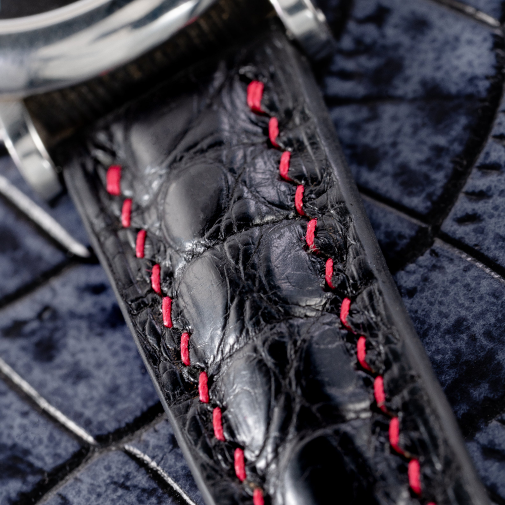 Alligator Leather Strap for Gerald Genta