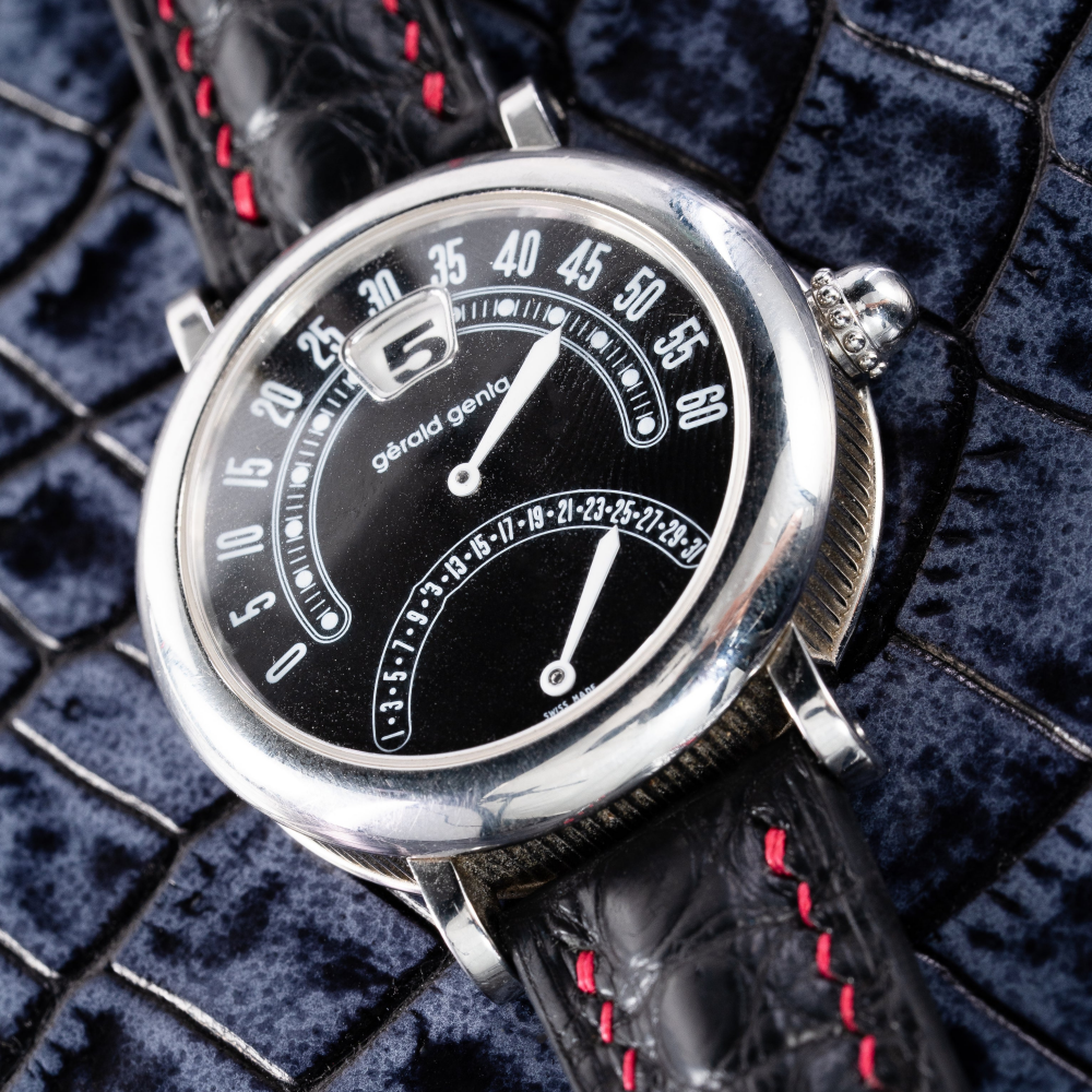 Alligator Leather Strap for Gerald Genta