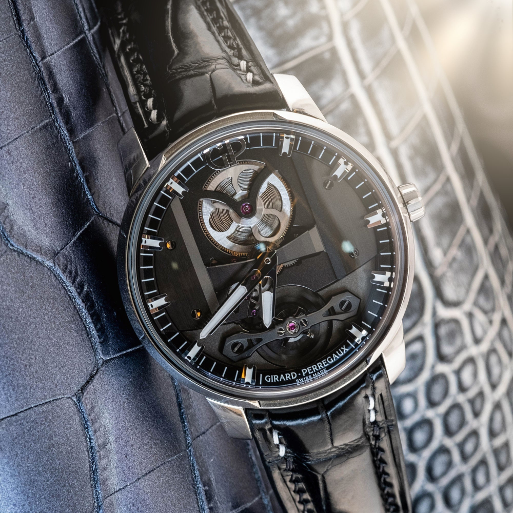 Alligator Leather Strap for Girard-Perregaux