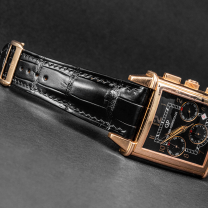 Alligator Leather Strap for Girard-Perregaux