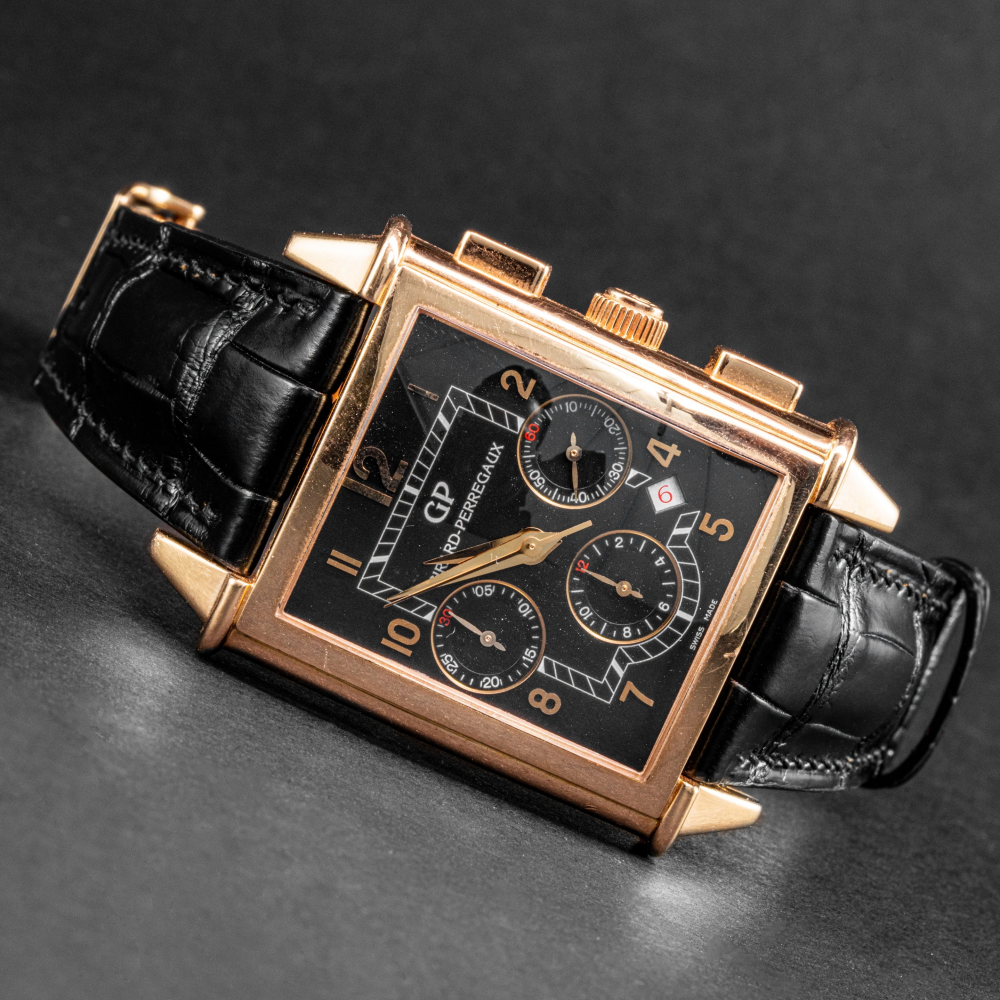 Alligator Leather Strap for Girard-Perregaux