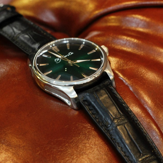 Alligator Leather Strap for H. Moser & Cie