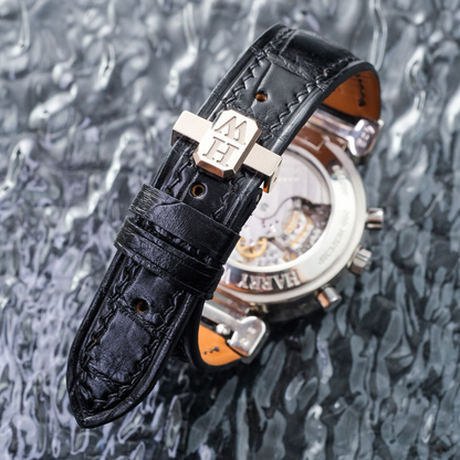 Alligator Leather Strap for Harry Winston