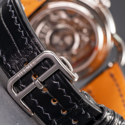 Alligator Leather Strap for Hermes Watch