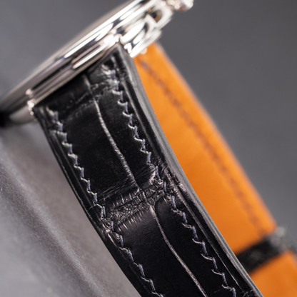 Alligator Leather Strap for Hermes Watch