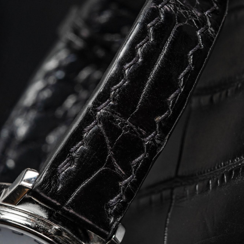 Alligator Leather Strap for Hermes Watch
