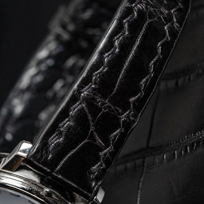 Alligator Leather Strap for Hermes Watch