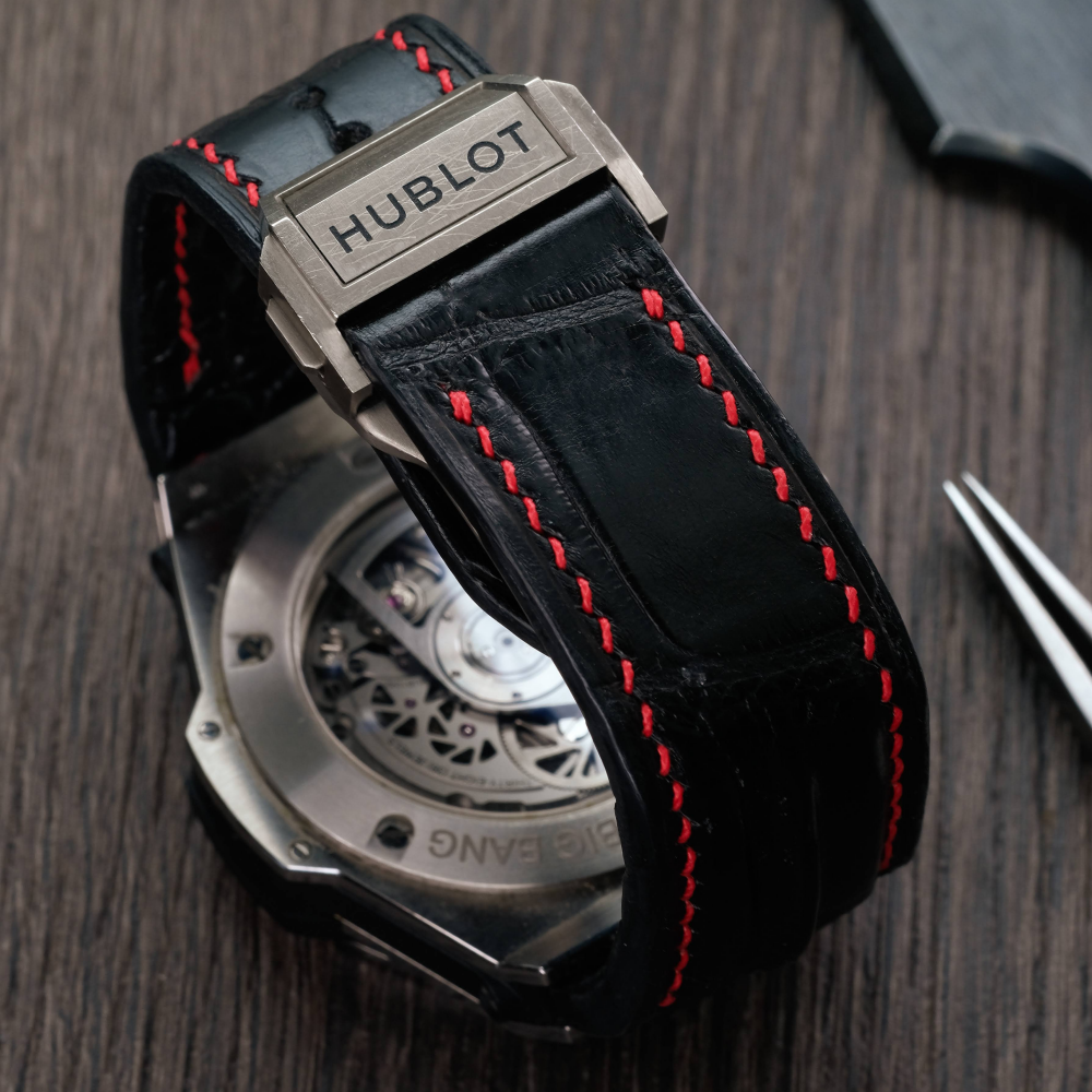 Alligator Leather Strap for Hublot Big Bang Unico