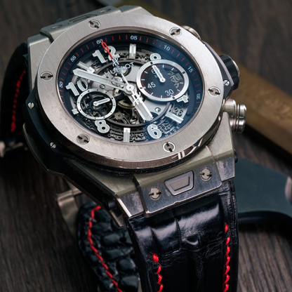 Alligator Leather Strap for Hublot Big Bang Unico