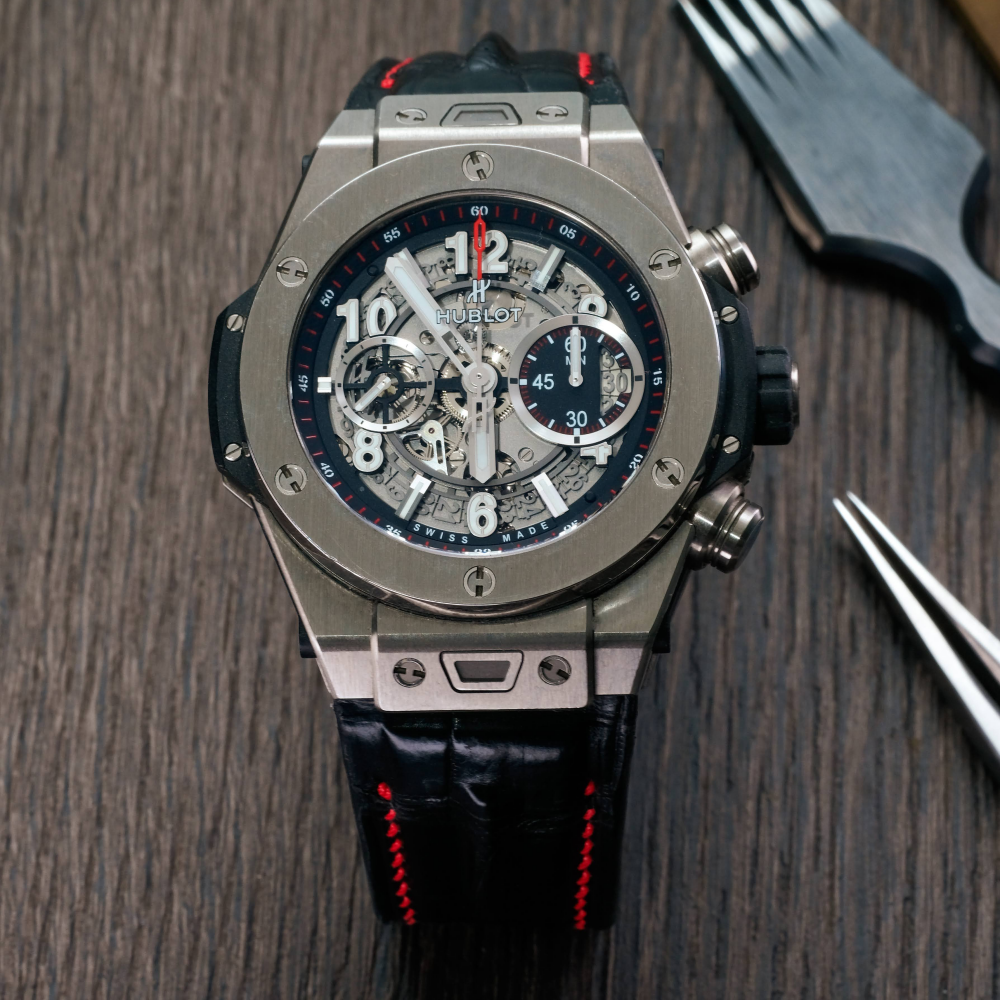 Alligator Leather Strap for Hublot Big Bang Unico