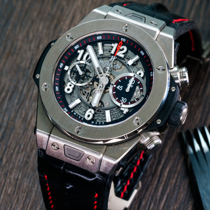 Alligator Leather Strap for Hublot Big Bang Unico