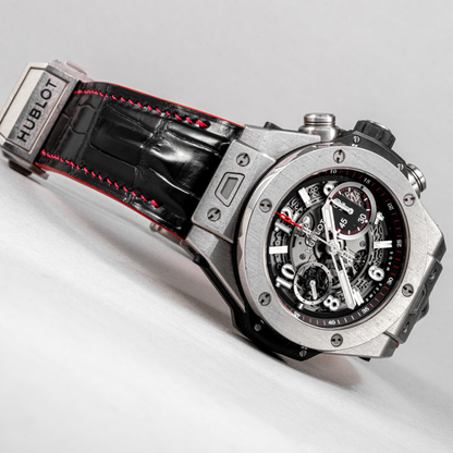 Alligator Leather Strap for Hublot Big Bang Unico