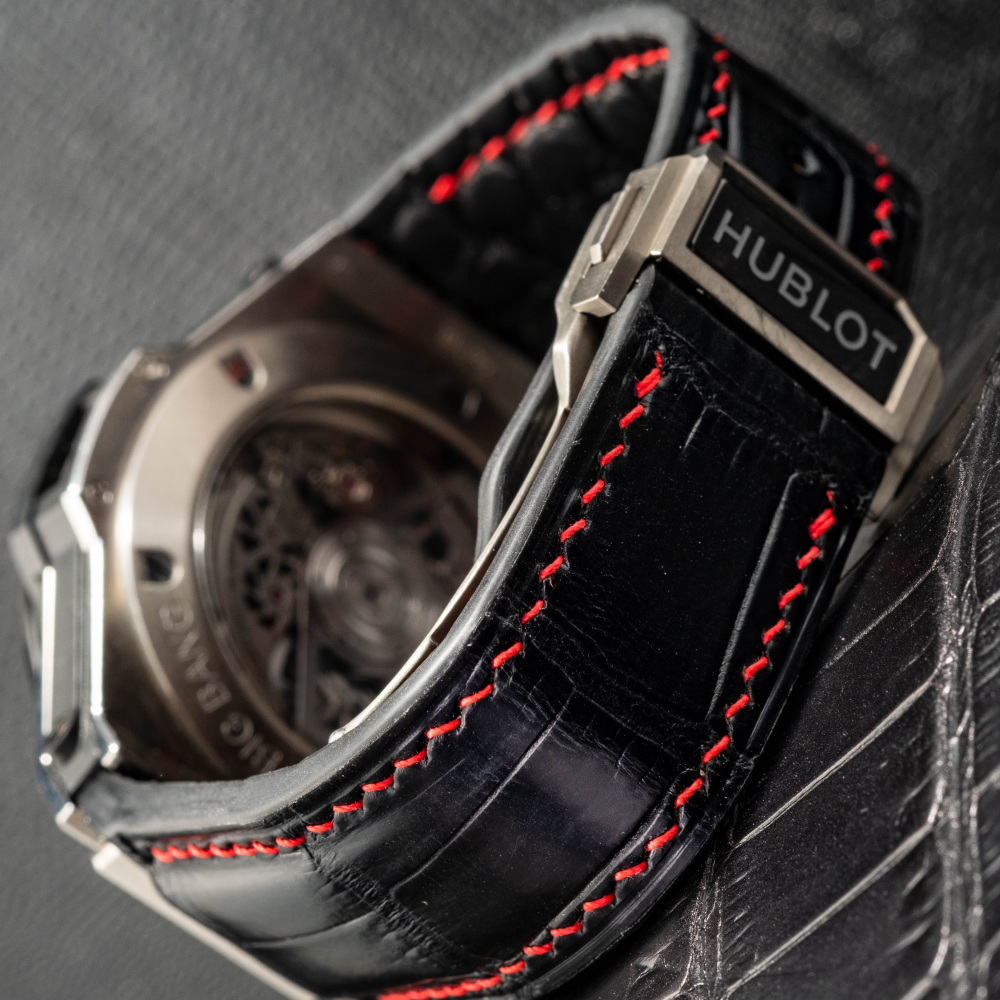 Alligator Leather Strap for Hublot Big Bang Unico