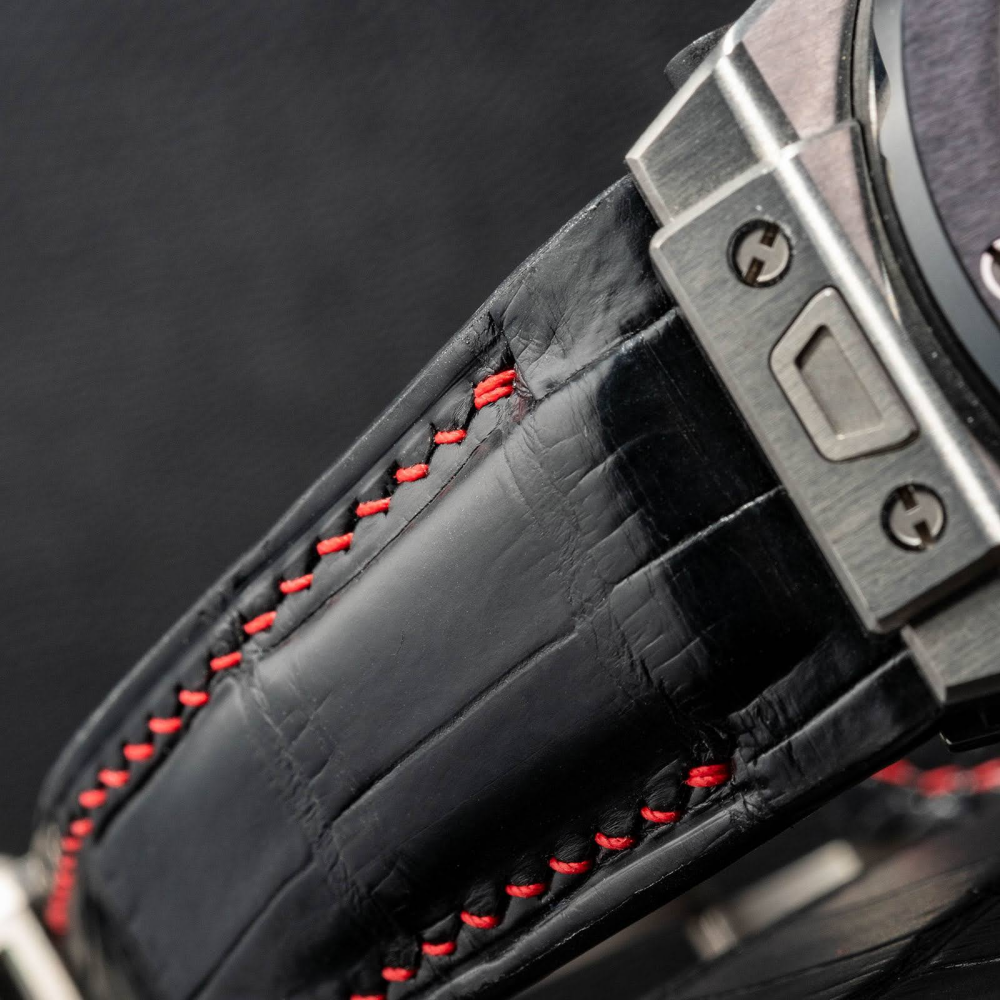 Alligator Leather Strap for Hublot Big Bang Unico