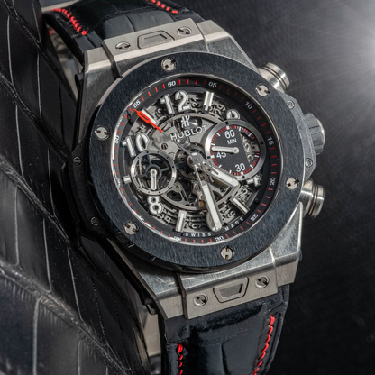 Alligator Leather Strap for Hublot Big Bang Unico