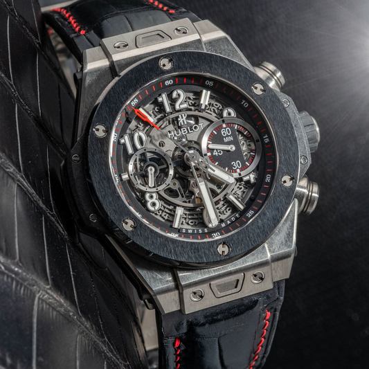 Alligator Leather Strap for Hublot Big Bang Unico