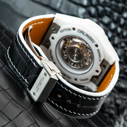 Alligator Leather Strap for Hublot Classic Fusion