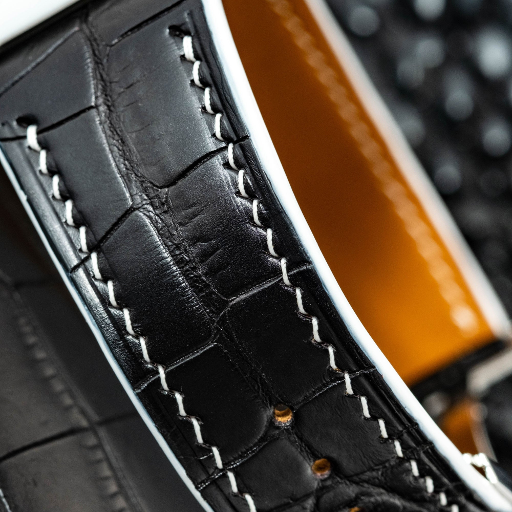 Alligator Leather Strap for Hublot Classic Fusion