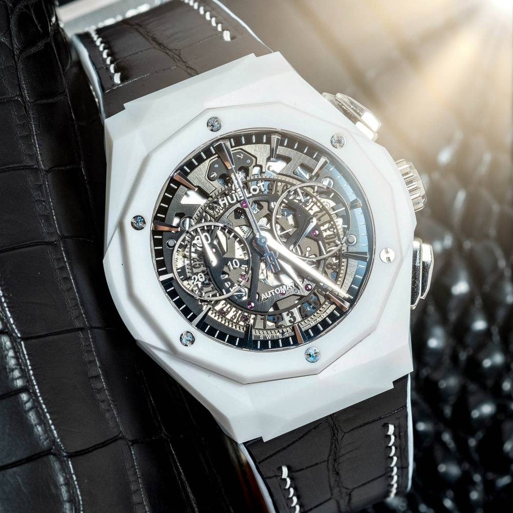 Alligator Leather Strap for Hublot Classic Fusion