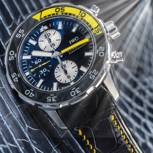 Alligator Leather Strap for IWC Aquatimer