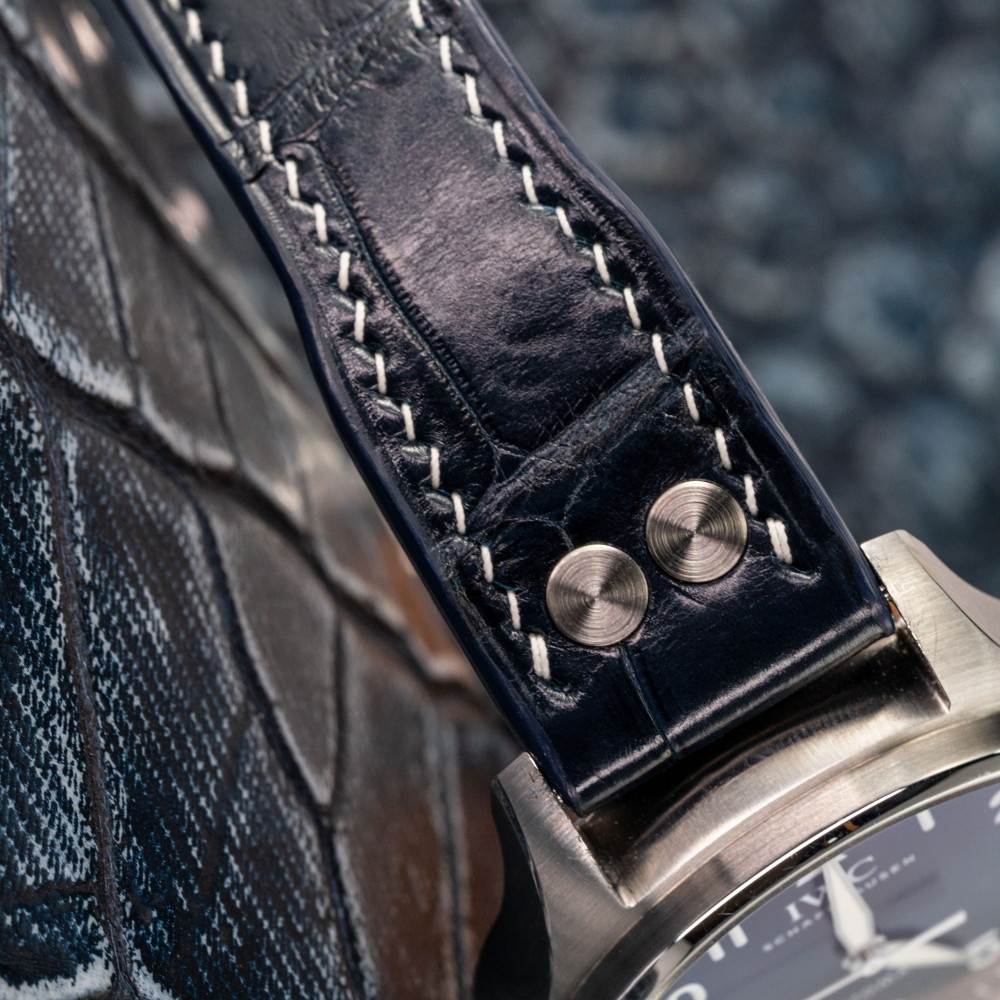 Alligator Leather Strap for IWC Big Pilot