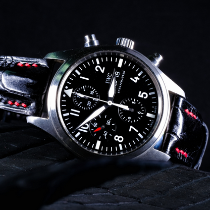 Alligator Leather Strap for IWC Pilot