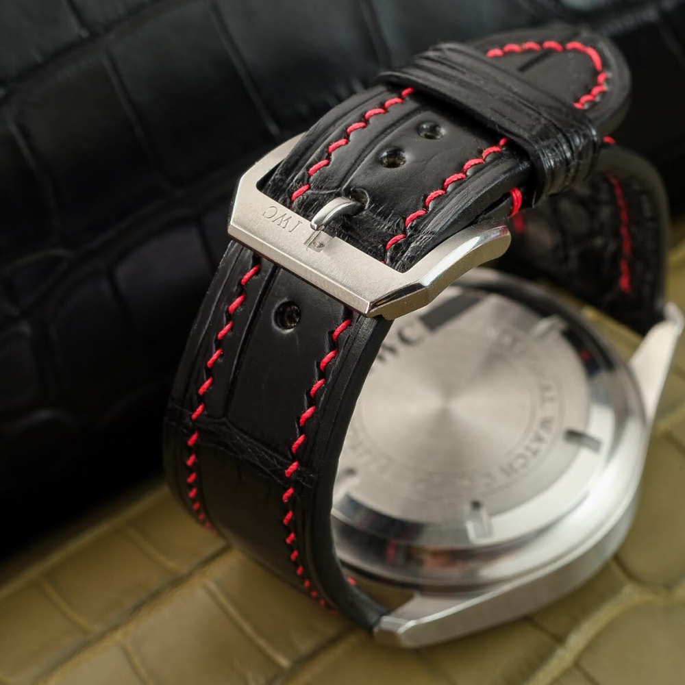 Alligator Leather Strap for IWC Pilot