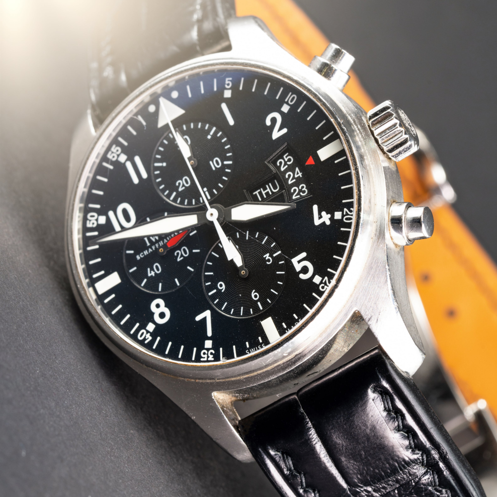 Alligator Leather Strap for IWC Pilot