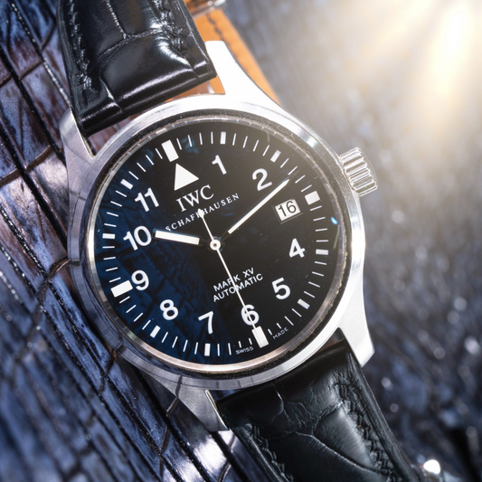 Alligator Leather Strap for IWC Pilot