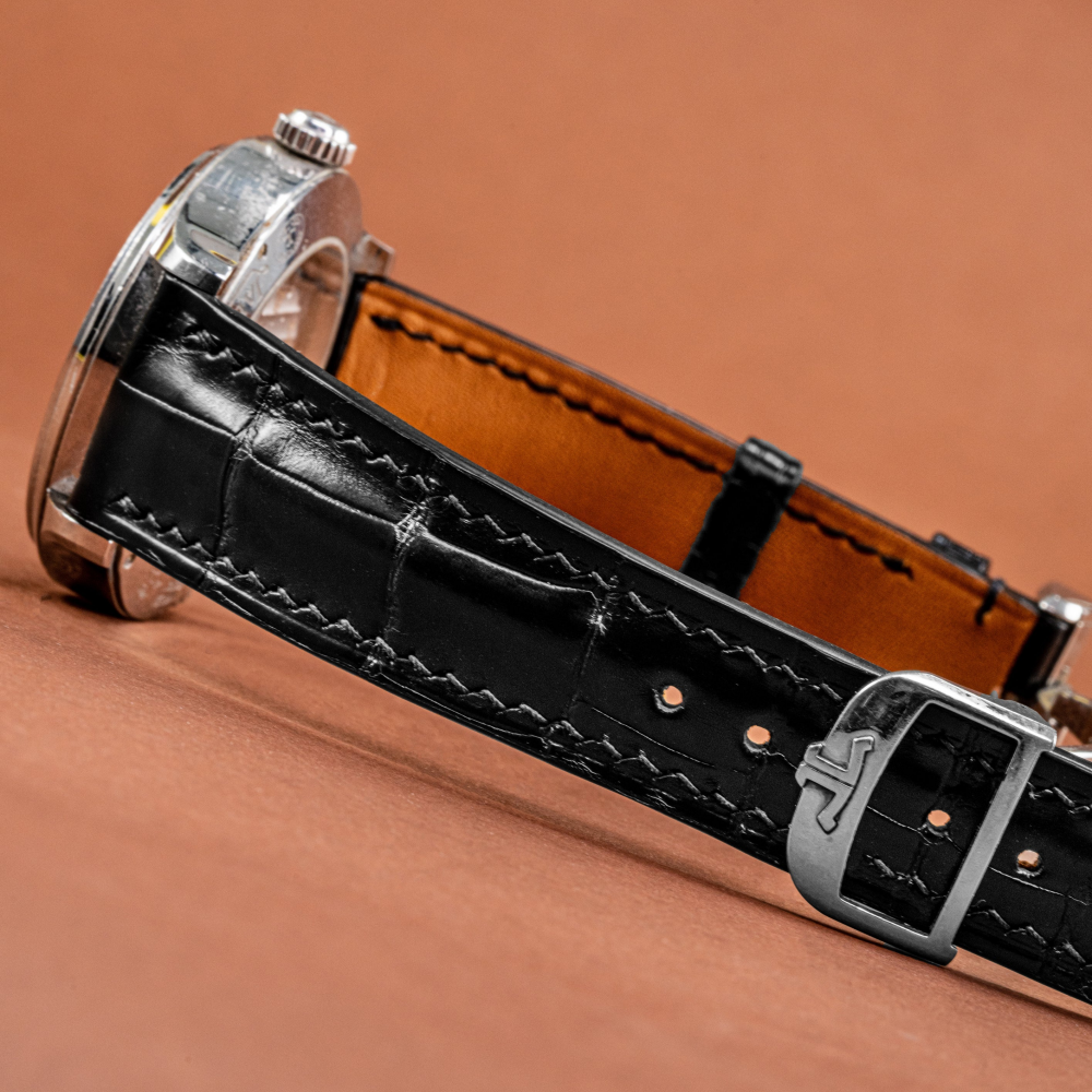 Alligator Leather Strap for Jaeger-LeCoultre Master