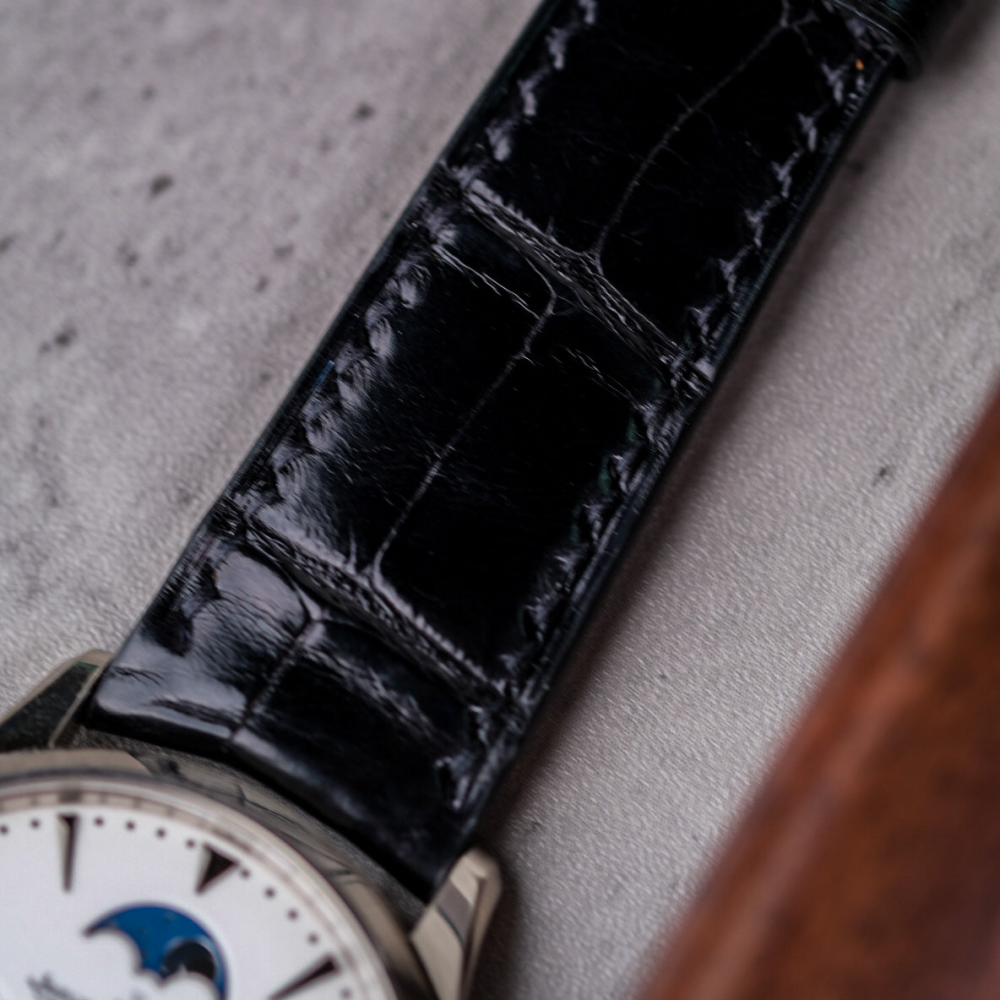 Alligator Leather Strap for Jaeger-LeCoultre Master