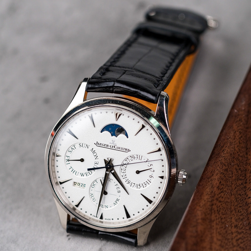 Alligator Leather Strap for Jaeger-LeCoultre Master