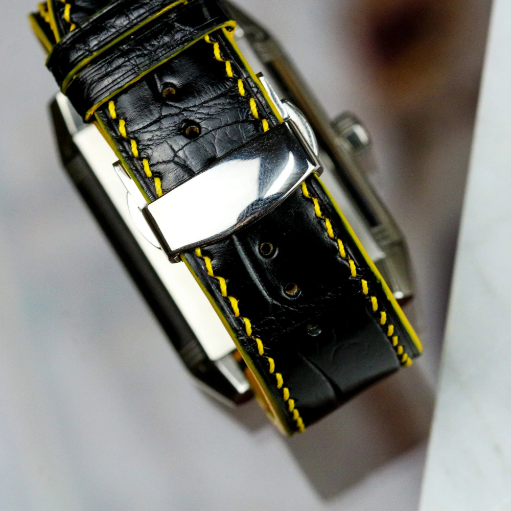 Alligator Leather Strap for Jaeger-LeCoultre Reverso