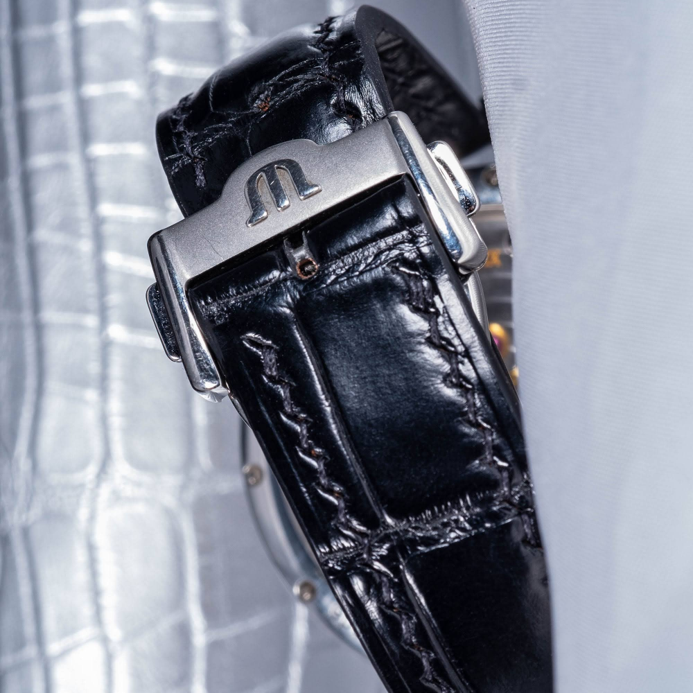 Alligator Leather Strap for Maurice Lacroix