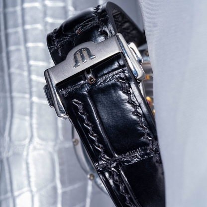 Alligator Leather Strap for Maurice Lacroix