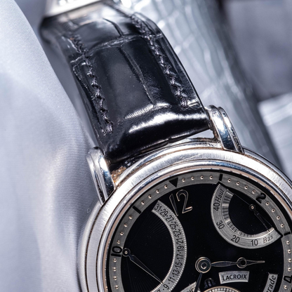 Alligator Leather Strap for Maurice Lacroix
