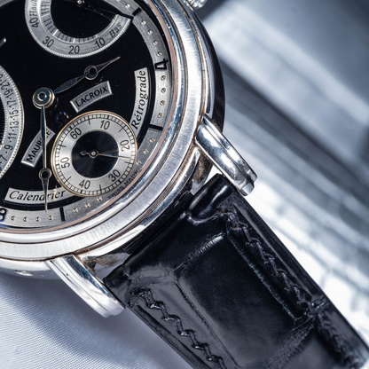 Alligator Leather Strap for Maurice Lacroix