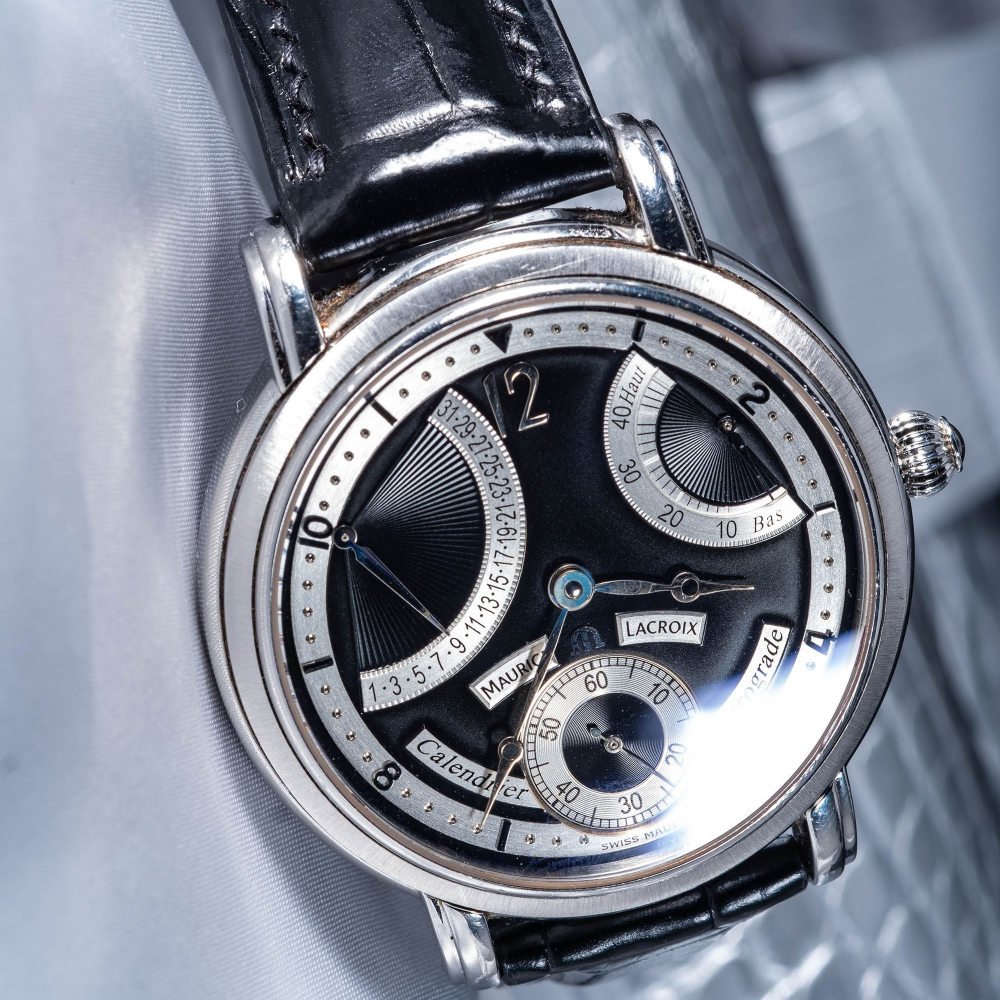 Alligator Leather Strap for Maurice Lacroix
