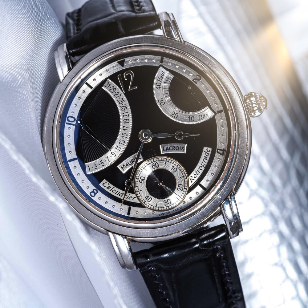 Alligator Leather Strap for Maurice Lacroix