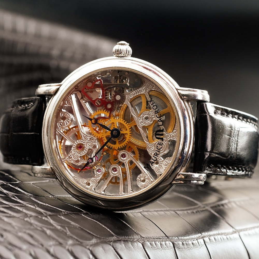 Alligator Leather Strap for Maurice Lacroix