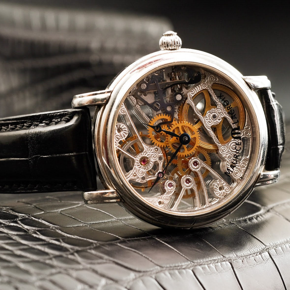 Alligator Leather Strap for Maurice Lacroix