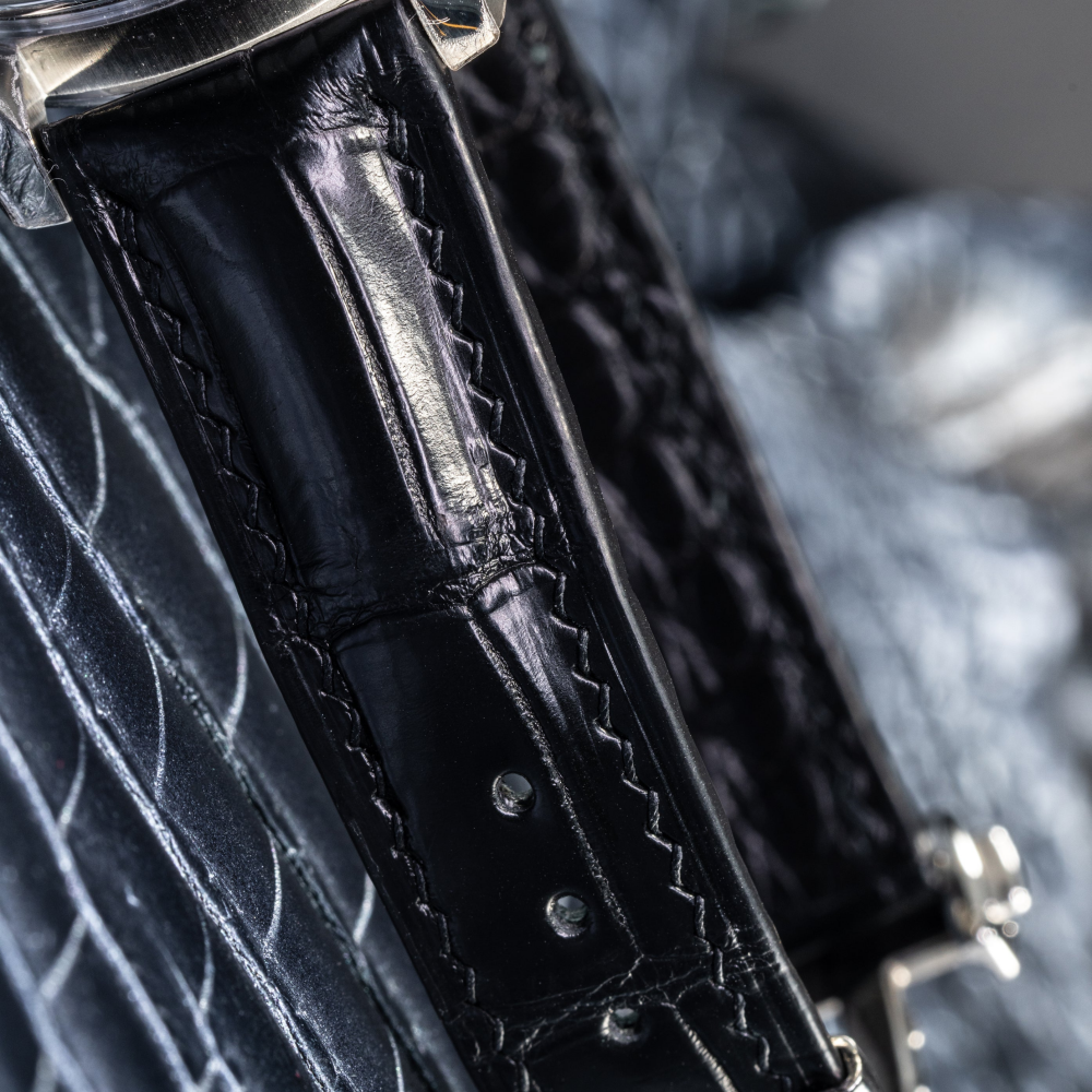 Alligator Leather Strap for Omega Speedmaster