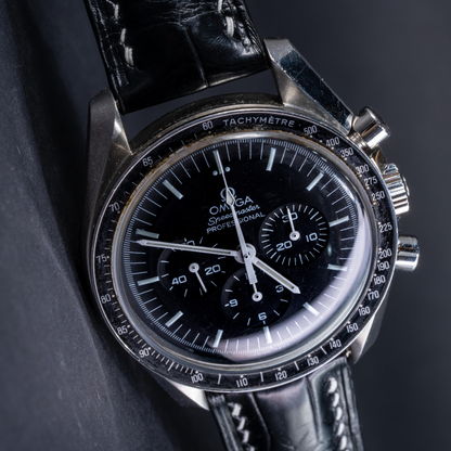 Alligator Leather Strap for Omega Speedmaster