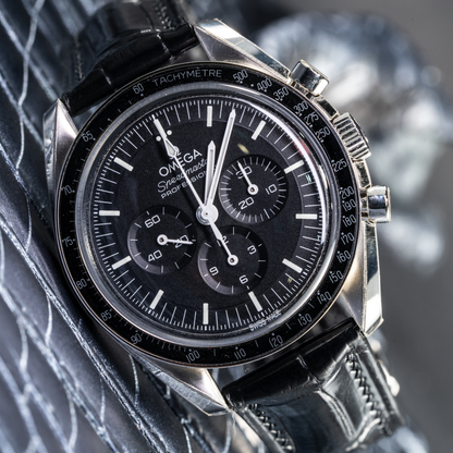 Alligator Leather Strap for Omega Speedmaster