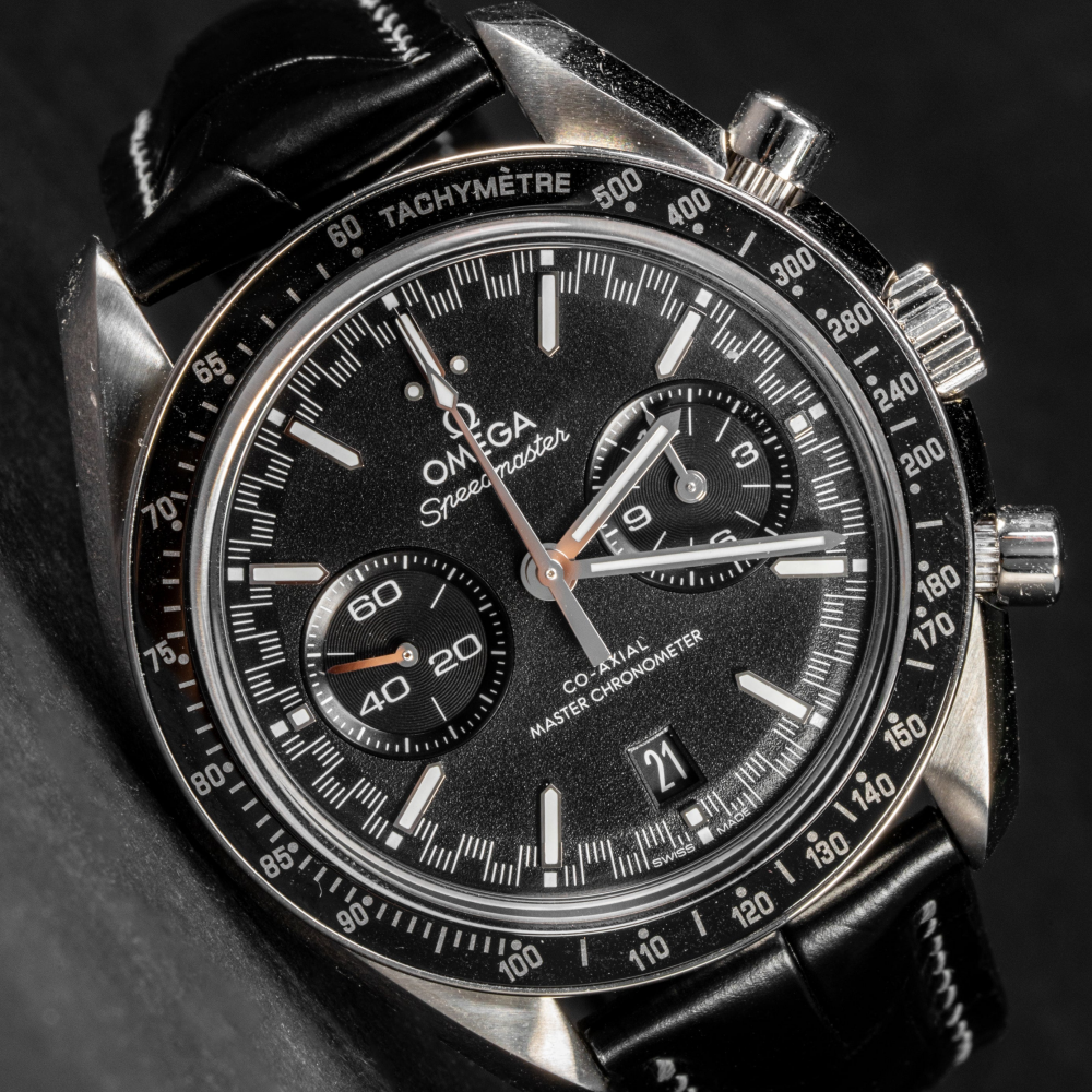 Alligator Leather Strap for Omega Speedmaster