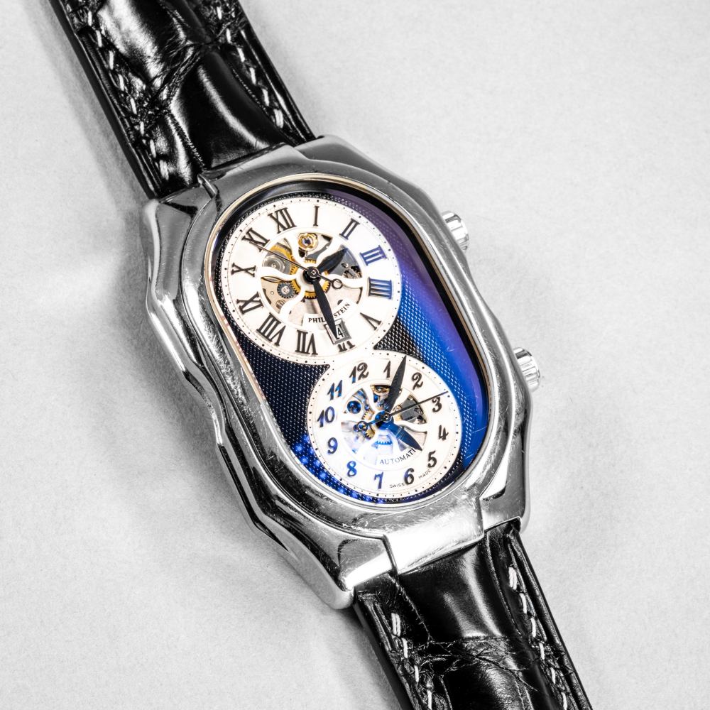 Alligator Leather Strap for Philip Stein