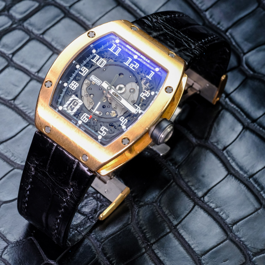Alligator Leather Strap for Richard Mille